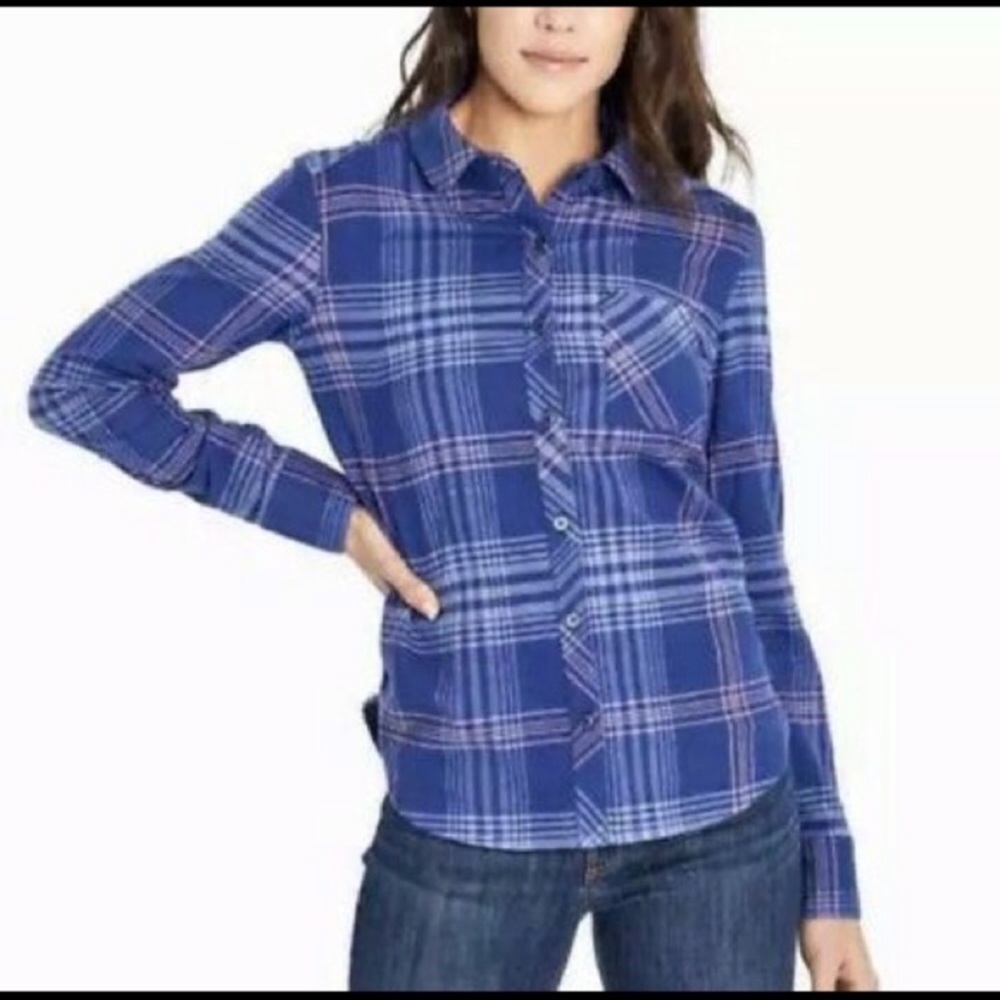 Orvis Logan Plaid Button Up Flannel Shirt Small NEW!!! - Picture 1 of 2
